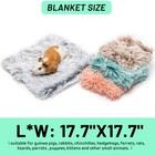 Guinea Pig Blankets 4 Pack  Warm Cozy Pet Cage Accessories For Guinea Pig Hed   