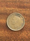 1940 Canada One Cent Penny     King George Vi     Circulated Canadian Coin