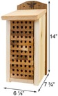 Woodlink Heavy Duty Cedar Mason Bee House  Large