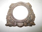 Vintage Singer Treadle Sewing Machine Drawer Front Wood Appliques  Set Of 2