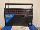 Vtg General Electric 7-2660d Portable Radio 2-way Power Battery   Cord Tested