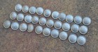 Vintage East German Army Military Ddr Nva Uniform Metal Buttons Set 30 Pcs Gdr
