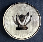 2021 Republic Of Congo Shoebill Stork 1 Oz  999 Fine Silver