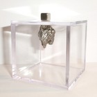 Meteorite And Display Cube 7 9 Gram Genuine Campo Del Cielo Meteorite With Coa