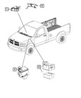 Genuine Mopar Anti-lock Brake System Hydraulic Control Unit 68143491ab