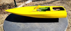Vintage Gas Powered Tether Boat Hull 33 In X 12 In