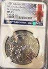 2024 Great Britain S  2 Brittannia   Liberty First Day Of Issue