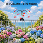 Drip Irrigation System 200ft 1 4   2026-upgrade Garden Sprinkler Kit With 32pcs