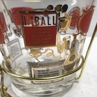 Vintage Mcm 1950   s Jennette Glass Ice Bucket   Caddy-drink Recipe Graphics