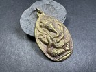 P1069 Lord Ganesh Elephant Good Luck Peace Hindu Auspicious Tantra Pendant