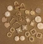 26 Designer Louis Vuitton  Dior  Chanel Charms buttons