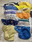 Cloth Diaper Cover Lot Alva Bum Genius Simple Inserts