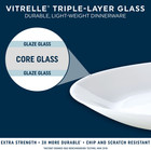 Corelle Winter Frost White 12-piece Glass Dinnerware Set  service For 4 