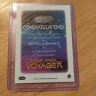 2017 Women Of Star Trek 50th Anniversary Bertila Damas As Marika Autograph Card