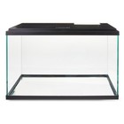 10 Gallon Glass Aquarium Starter Kit Led Light Filtration System Fish Tank New