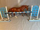 Model Horse Jump -fits Traditional   Classic - Blue   White - Free Shipping