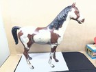 Marx Johnny West Bay Pinto Storm Cloud Spotted White Brown Black Tail Mane Horse