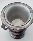 Vintage Crosby Silverplate Champagne Ice Bucket Wine Cooler W  Liner And Handles