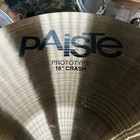 Paiste Signature Prototype 16  Crash Cymbal Open Box