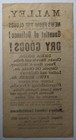 1875 Scarce Ct Broadside On Tissue Paper Delivered From Thomas Hot Air Balloon