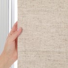 Cordless Roman Shades  Custom Size Privacy Window Treatments  Roman Blinds Fo   
