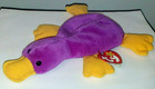 Ct  Ty Beanie Baby - Patti The Platypus  9 5 Inch  Mwct Plush Stuffed Animal Toy