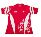 Kooga Tonga Rugby Jersey Men s Size Large Red - White Made In Uae