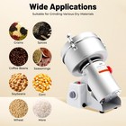 High-efficiency Electric Grain Mill - 4500w Power  5 51 Lbs Capacity