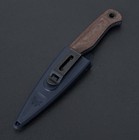 Benchmade Fixed Blade Knife Micarta Handle Blue Blade Sheath Brand New Us Made