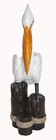 20  Handmade Pelican Coastal Sea Ocean Bird Wood Sculpture Tropical Island Art