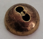Vintage  small Brass Tone Half Dome Metal Buttons   Lot 11       Diameter
