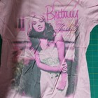 Britney Spears Brands Official Shirt Lucky 2000 Rare Light Pink Size X-large