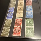 German Stamp Collection Including Third Reich Stamps
