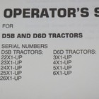 Caterpillar D5b D6d Crawler Tractor Cab Service Shop Manual Book Dozer Repair