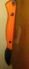        orange Flyway Fixed Blade Edc Hunting Knife sheath black Stonewashed Cpm154 