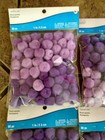 4 Packs Of 80 Purple Tones 1 Inch Creatology Crafting Pom Poms New 