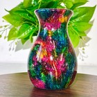 1 12lb Natural Colorful Jade Flower Vase Collection Decoration Treatment Stone