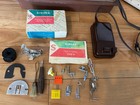 Vintage Singer 328k Style-o-matic Sewing Machine W  Accessories   Case England