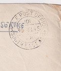 Rare - Not Seen - Rafpost 101 Cover 1945 Raf Censor Used Base P o  4 Delhi India