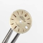 Rolex Dial Ladies Datejust Silver Tropical Vintage Unique Patina 2035 2135 6900