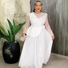 Formal Women Evening Long Dress Plus Size African Party Cocktail Gown Evening