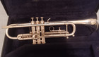 Late 1987 Getzen 590s Capri Sliver Plated Bb Trumpet With First Valve Trigger