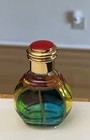 Italian Art Glass Mini Perfume Parfum Bottle Multi Color Empty