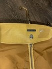 Vintage Royal Traveller Yellow Leather Garment Bag Leather Style Preowned