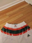 Miami Hurricanes Ncaa Adidas 2017-18 Men s Basketball Game Shorts Size M