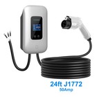 12kw 48amp Level 2 Ev Charger Hardwired J1772 Chargers Wall Ev Chargers For Home