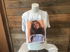 2021 Britney Spears Women s White Half Crop-top Classic Concert T-shirt Large