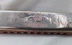 Antique M Hohner 10 Valve Harmonica 440 Key G A440 Germany Musical Instrument
