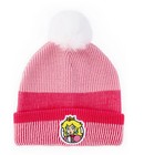 New Super Mario Bros  Princess Peach Girl s 2pc Beanie Hat And Gloves Set Osfm