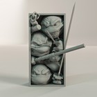 Tmnt Inspired Book Nook   Wall Mount - Ninja Turtles 3d Printed Decor